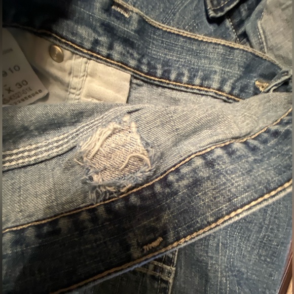 Lee 48x30 Men’s Big & Tall Dungarees Carpenter Utility Jeans Has a patch - Picture 6 of 11